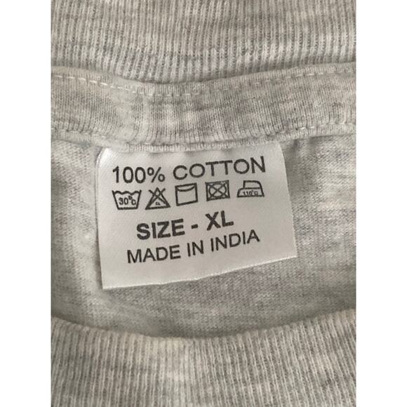 Vintage USS Abraham Lincoln West Pac 2002 Navy  T-Shirt XL Gray Military - Picture 2 of 7